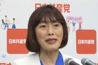 共産・田村智子氏　中道、立憲、公明３党合流分裂で「共産党の躍進のチャンスのときです」