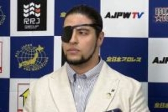 【全日本】斉藤ブラザーズ 6・6世界タッグ挑戦でひと悶着…ジュンの眼帯は「伊達政宗」か「007の悪役」か