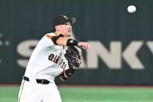 【巨人】吉川尚輝　プロ初の三塁で途中出場…場内のＧファンどよめき「すごい緊張しました」