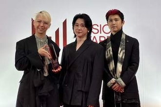Mrs.GREEN APPLE ２年連続のMAJ最優秀アーティスト賞に感無量　大森元貴「明日も我々、レコーディングですので…」