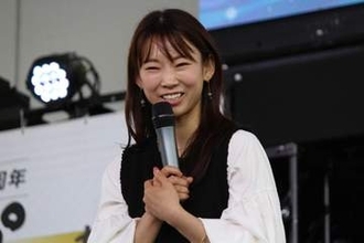 【尼崎ボート・ＧⅠ尼崎センプルカップ】守屋美穂がトークショー　ファンへの感謝で言葉を詰まらせる場面も…
