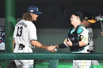 【オールスター】ソフトバンク・栗原陵矢　高橋光成との〝会話丸聞こえ〟に「びびった！」