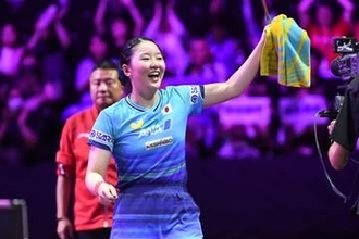【卓球】張本美和が女子シングルス初優勝！　準決、決勝で中国勢を撃破　兄・智和とのアベックＶも現実味