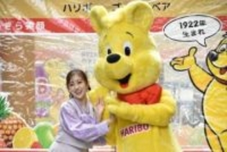 菊地亜美　人気グミのイベントで大はしゃぎ　スタッフ真顔で赤面「恥ずかしい」