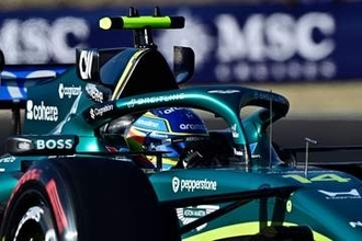 【Ｆ１】アストンマーティンついにＱ１突破！〝快挙〟に実況も興奮「ポールポジションの価値ですね」