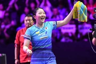 【卓球】張本美和　涙のチャンピオンズ３連続優勝！　王国・中国は要警戒「最強のライバルになりつつある」