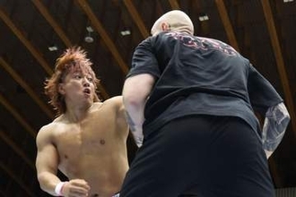 【新日本】ＧＬＯＢＡＬ王者・海野翔太がＡＥＷ大物に照準　師匠モクスリーとの決戦も視野「そこに向けて突っ走っていく」