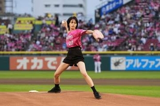 【ボートレース】安斉星来　念願の始球式は悔しさいっぱい「ぜひリベンジの機会をいただきたいです！」