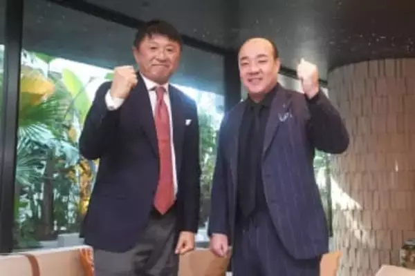 にしたん・西村誠司社長が武田修宏氏と対談　語られたシントトロイデン支援の理由＆Ｗ杯注目選手