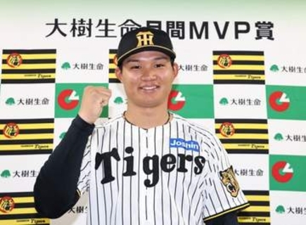 【阪神】高橋遥人、森下翔太が月間ＭＶＰをＷ受賞　キング独走の森下「自分がこのままいけるように」