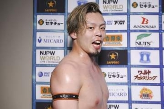 【新日本・ＢＯＳＪ】藤田晃生〝負けたら即「中分け」デスマッチ〟制す…敗者・田口隆祐は69日間の中分け決定