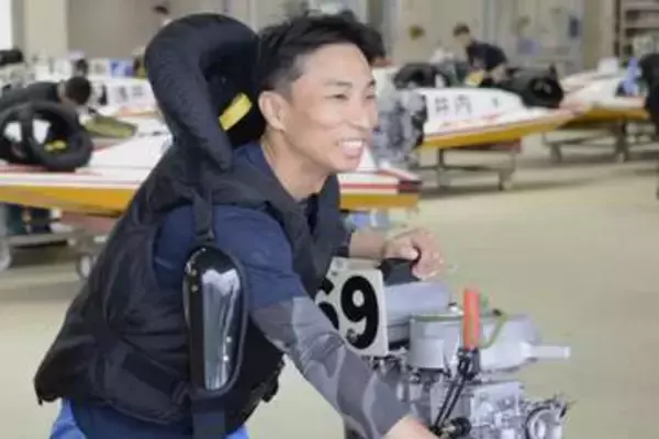 【徳山ボート】里岡右貴　好調69号機をゲット「雰囲気はちょっと良さそう。このまま行く」