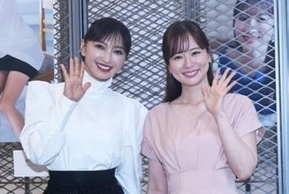 望月理恵＆皆藤愛子　サッカー日本代表にエール「彩艶さんが止めた瞬間に、もう…」
