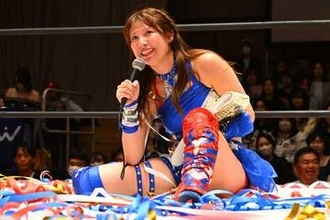 【東京女子】荒井優希が上福ゆきを下しＶ３「かっこよかったですか？」Ｖ４戦には山下実優を指名