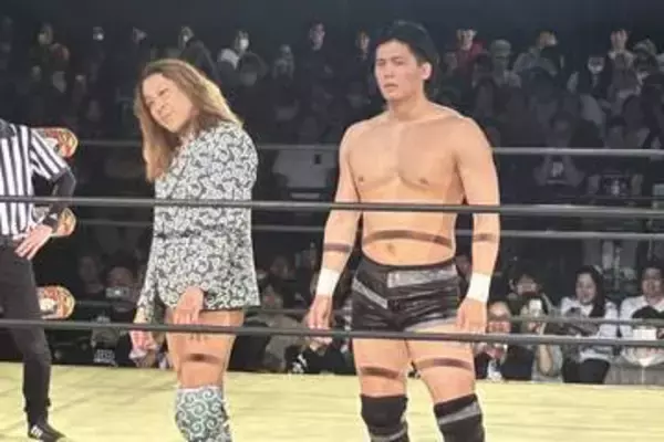 【アップタウン】全日本・安齊勇馬　黒潮TOKYOジャパンの顔に落書き…イケメン対決に圧勝