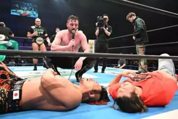 【新日本】カラム・ニューマン　なつぽいの眼前で鷹木信悟下しIWGP初防衛 ＆ 5・6佐賀でのハイリスクタッグ戦提案