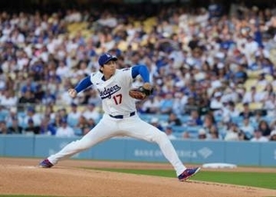 【ドジャース】大谷翔平が６回３失点９Ｋ粘投　途中交代は上腕二頭筋に「ちょっと気になるところがあった」　前半戦は「そこそこの出来」