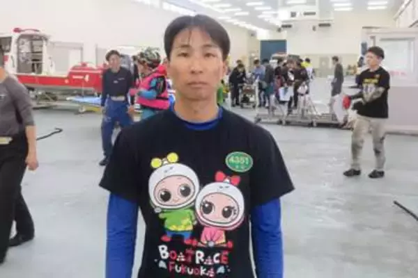 【蒲郡ボート】里岡右貴　今年５Ｖへ向け修正は急務「乗り心地も自分の好みと違う」