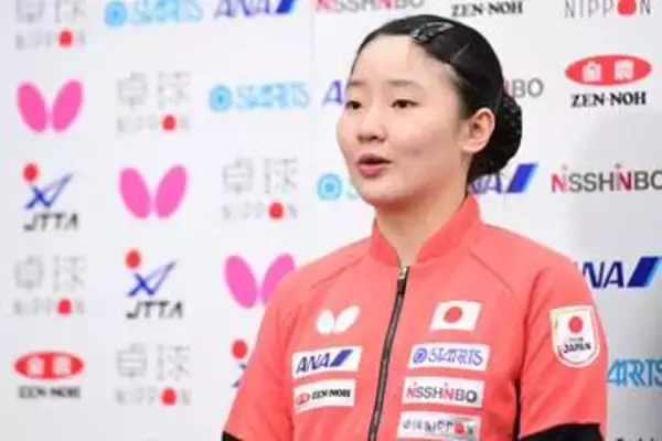 【卓球】張本美和がリベンジ宣言　前回の世界選手権は涙「今回は金メダルしか目指していない」