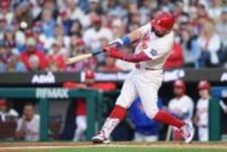 【ＭＬＢ】フィリーズのシュワバーがキング独走１８号「薬物なしの史上最多６７本ペースだ」