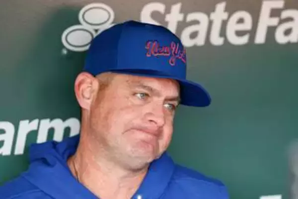 【ＭＬＢ】11連敗メッツ指揮官に有名司会者が追い打ち「プロフィルを元メジャーリーグ監督に更新すべき」