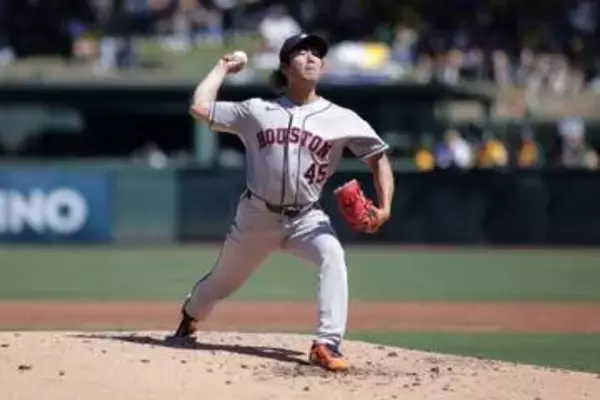 【ＭＬＢ】今井達也が毎回の９奪三振で初勝利「スピードが下がってもいいと割り切って投げた」