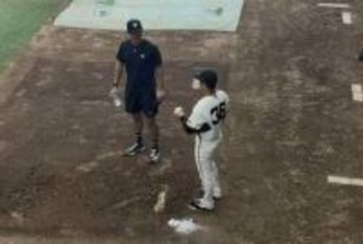 【巨人】ドラ３・山城京平が〝師匠〟内海コーチからマンツーマン指導「ありがたいしかない」