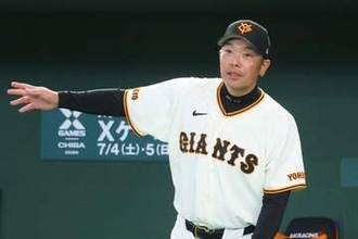 【巨人】阿部監督　初回の浅野〝本塁突入〟を説明「ギャンブルスタートで、どうしても…」