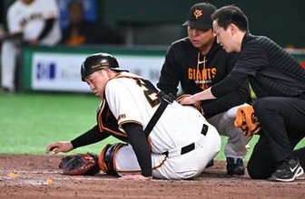 【巨人】橋上監督代行　ファウルチップ直撃で途中交代した岸田行倫に「明日からの出場は難しいのかも」