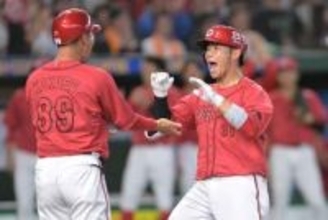 【広島】坂倉将吾の劇的３ランで逆転勝利　新井監督興奮「いや～鳥肌が立った」