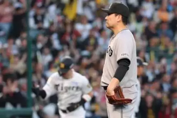 【巨人】先発・田中将大　初回先制直後に佐藤輝から２ラン被弾