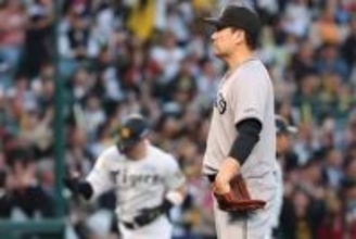 【巨人】先発・田中将大　初回先制直後に佐藤輝から２ラン被弾