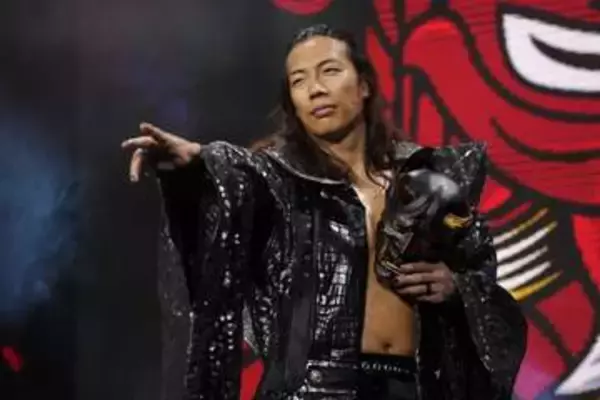 【ＡＥＷ】竹下幸之介がオカダ・カズチカ撃破　日本人頂上対決制し王座奪取も試合後に〝事件〟