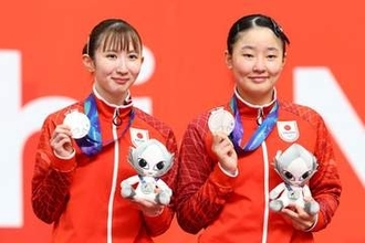 【卓球】張本美和＆早田ひな　リベンジへ決意「金メダルが１つでも欲しかった」「これが現実」