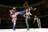 「【東京女子】プリンセス王座前哨戦で荒井優希と上福ゆきが蹴撃戦　荒井は「全然蹴り足りない」」の画像1