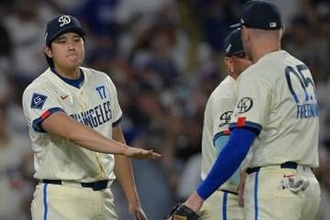 【ドジャース】大谷翔平が打撃練習　ロバーツ監督「スイング中に痛みを訴えることはなかった」