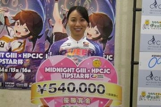【伊東競輪・ガールズ】地元の久米詩が有終の美「改修前のラストで優勝できて良かった」