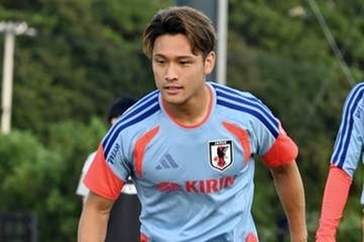 【日本代表】初招集の松木玖生　まずは右サイドで代表定着狙う「あの役割を担うことが多い今シーズン」