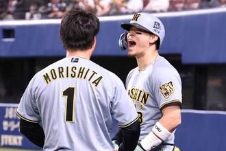 【阪神】佐藤輝明２発４打点！　キング・森下とは３本差「翔太に続くことができて良かった」