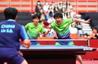 【卓球】張本智和　中国記者から日中のレベル差の質問受け「これからもライバル関係」