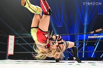 【スターダム】渡辺桃 5★STAR連覇へ快勝発進　水森由菜の試合後乱入もスルー「相手にしないんで…」
