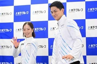 【フィギュア】〝りくりゅう〟が婚約発表　出会いは2019年…相性の良さに「雷が落ちた」