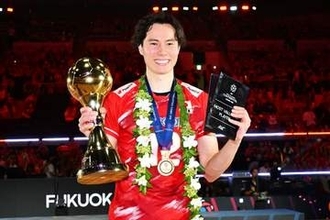 【バレーボール】高橋藍 ロス五輪へ〝藍の誓い〟  主将・石川祐希は「追い越さないといけない選手」
