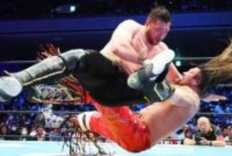 【新日本】カラム・ニューマン 23歳7か月でIWGP王座奪取！ 中邑真輔の最年少記録を22年4か月ぶり更新