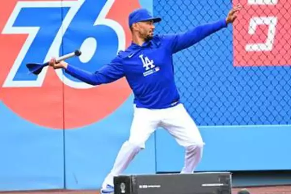 【ドジャース】負傷ベッツが早くも練習再開「どうしてこうなったのか」「見当つかない」