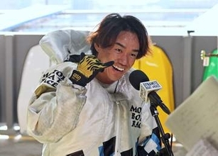 【津ボート・ファン感謝３Ｄａｙｓ】野中一平がＶ　表彰式の第一声は「峰竜太じゃなくてごめんなさい、アロハ！」