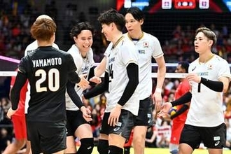 【バレーボール】高橋藍＆石川祐希が並んで19得点　１セット落とすも「勝つことが重要」
