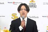 「【ソフトバンク】元広島の小林樹斗が入団会見　独立で自己最速更新の要因は「違和感の消失」」の画像1