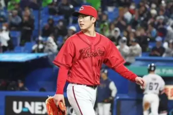 「【広島】森下暢仁　直球狙われ４回ＫＯ…チームの開幕連勝３でストップ「申し訳ない気持ちです」」の画像