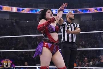【新日本×ＡＥＷ】舞華がスカイ・ブルーに快勝！　ＴＢＳ王座決定戦に進出